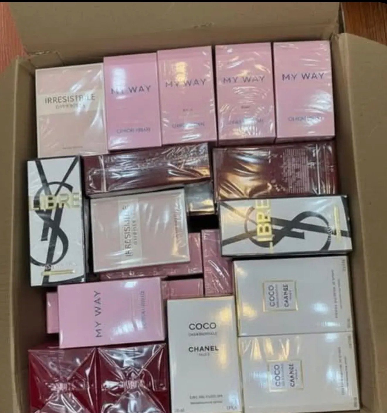 authentic brand new perfumes pallets liquidation - Image 2