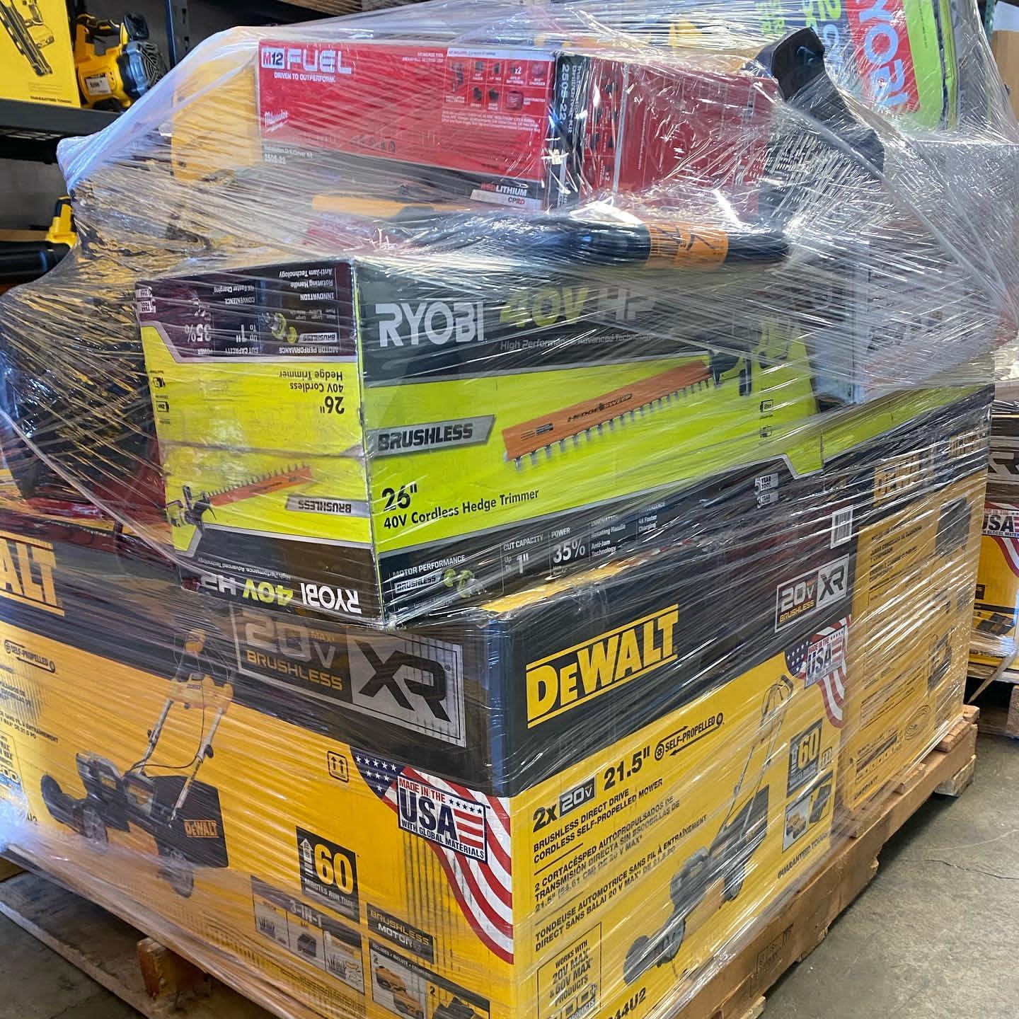 Outdoor Power Home Depot OPEN TOOLS TRUCKLOAD PALLETS LIQUIDATION AVAILABLE! - Image 4