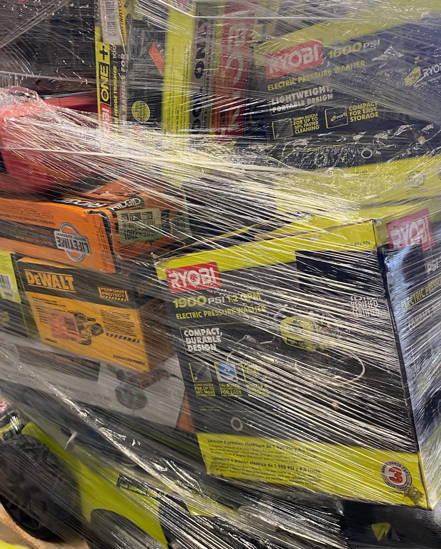 Outdoor Power Home Depot OPEN TOOLS TRUCKLOAD PALLETS LIQUIDATION AVAILABLE!