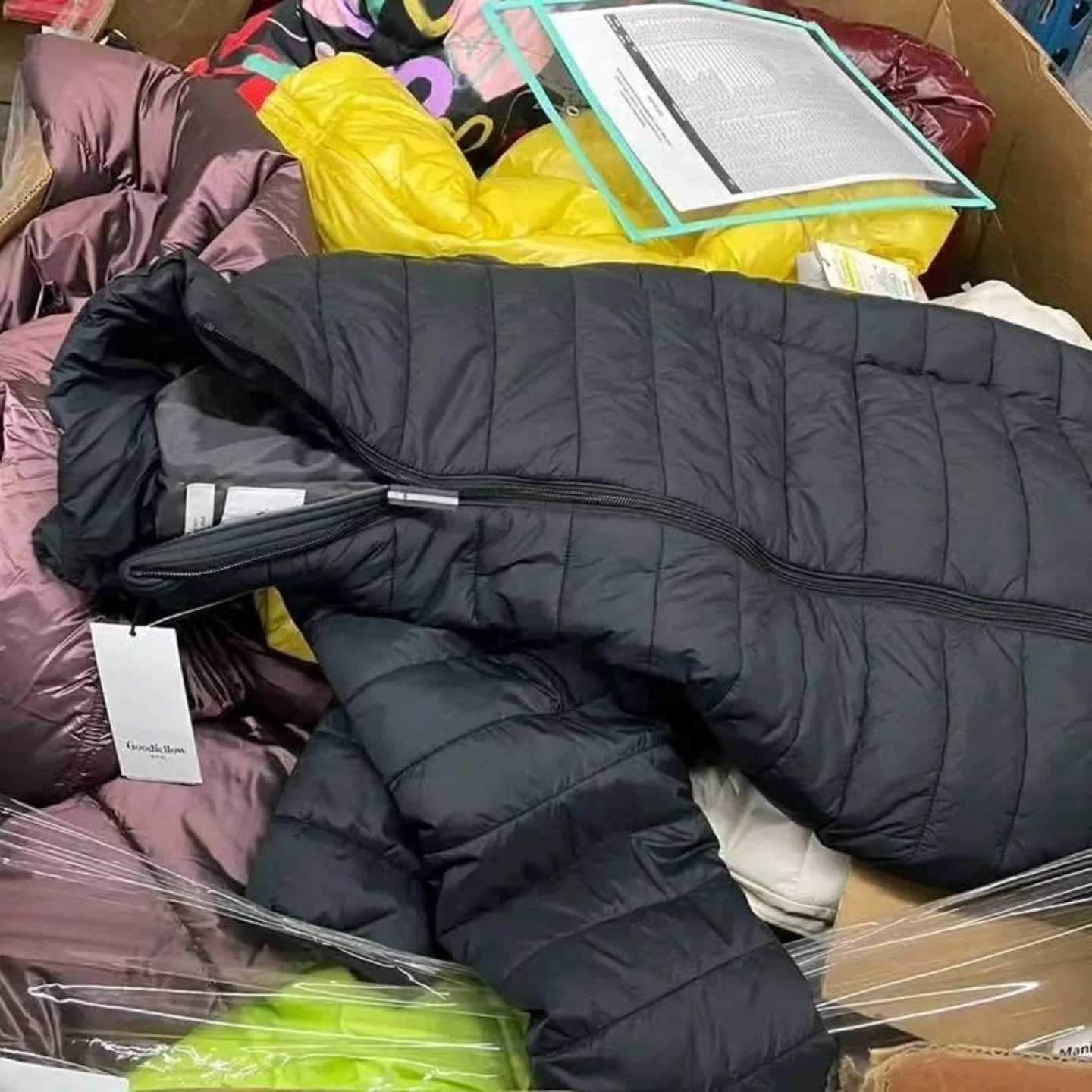 Manifested Pallets of Jackets, Coats, Sweaters and More! - Image 2