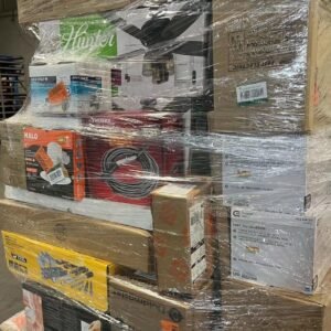 Home Depot power equipment pallets