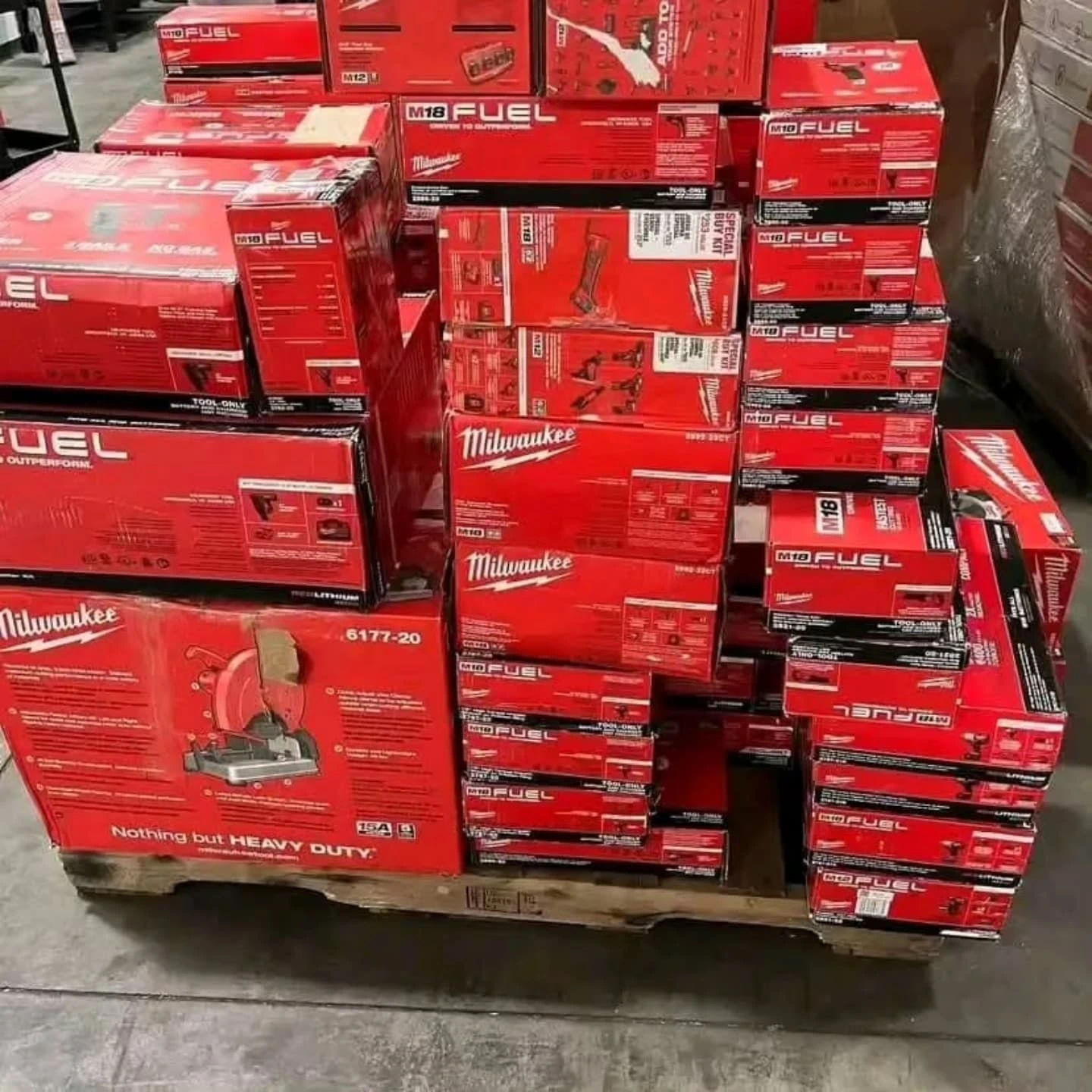 Milwaukee tools pallets liquidation