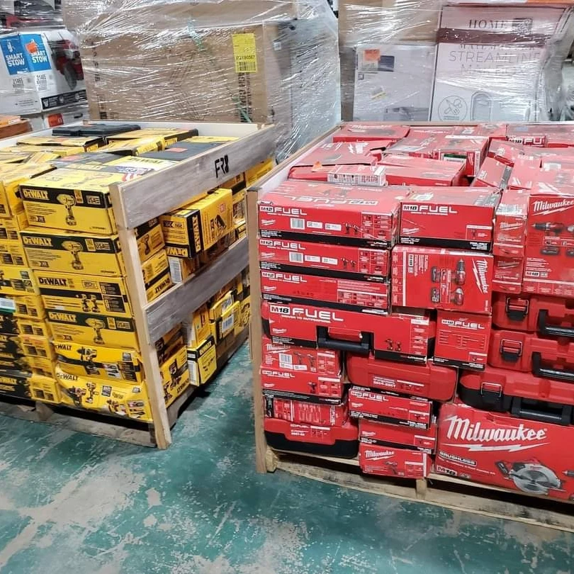 Milwaukee and Dewalt mixed tools pallets liquidation - Image 2